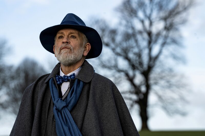 Set of „The New Pope“ by Paolo Sorrentino.  in the picture John Malkovich. – Bild: Gianni Fiorito