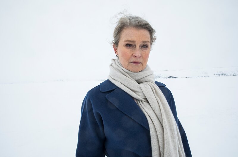 Die Cyberangriffe und Verleumdungskampagne gegen Elsa (Lena Endre) machen ihr schwer zu schaffen. – Bild: SWR/​Sagafilm,Yellowbird/​Olli Mag