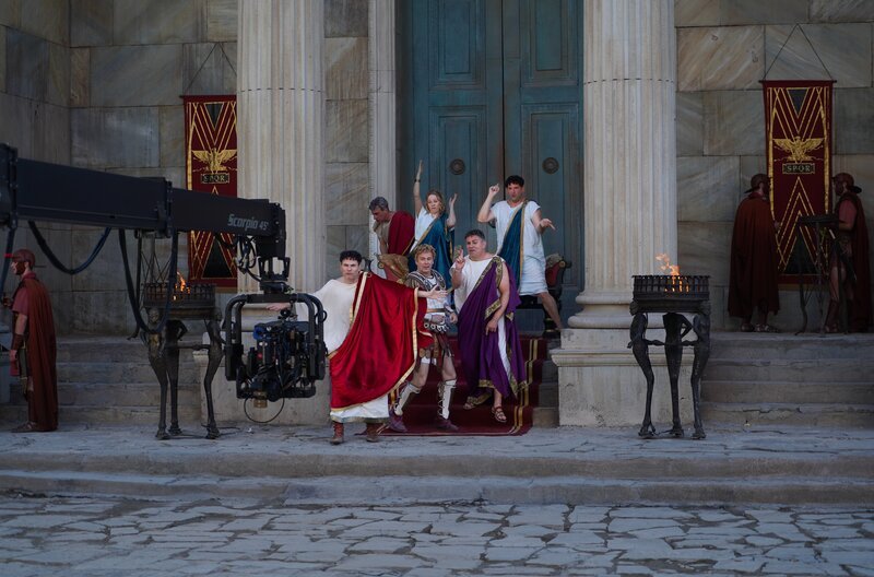 Der „Sketch History“-Tanz wird geprobt. – Bild: Dea Atanasova /​ ZDF