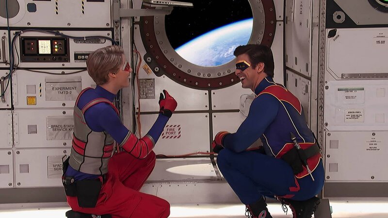 Henry Hart, Kid Danger (Jace Norman, l.) und Captain Man, Ray Manchester (Cooper Barnes, r.) – Bild: ANNÉE Viacom International Inc.