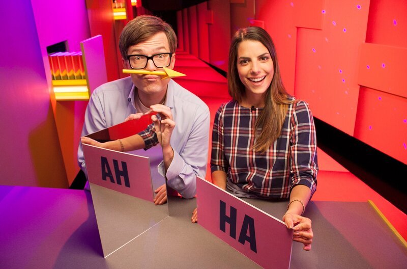 Clari und Ralph beschäftigen sich heute mit „Wissen macht Ah ha!“ – Bild: WDR/​Thorsten Schneider