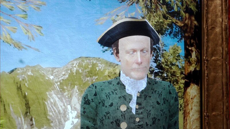 Karl Hohenlohe, interaktives Gemälde. – Bild: ORF/​Clever Contents