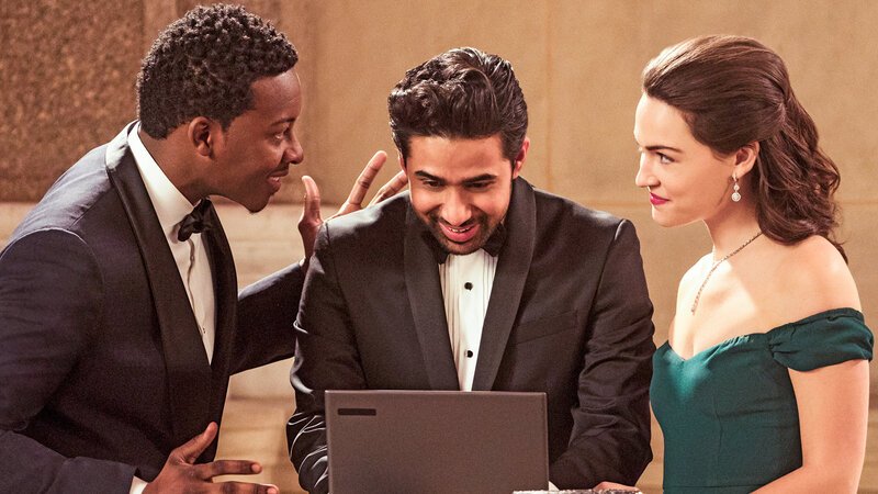 „The Road to Damascus“ – on GOD FRIENDED ME. Pictured L to R: Brandon Micheal Hall as Miles Finer, Suraj Sharma as Rakesh, Violett Beane as Cara Bloom. – Bild: CBS Broadcasting, Inc.