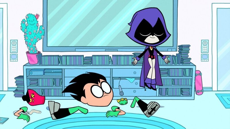 v.li.: Robin, Raven – Bild: Cartoon Network