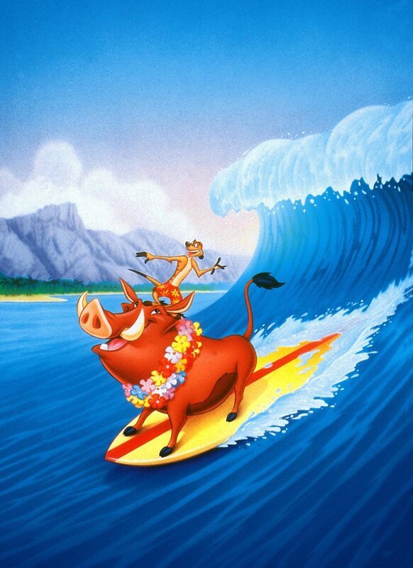 Die schlaue Meerkatze Timon und das gemütliche Wildschwein Pumbaa sind ein unschlagbares Team. – Bild: Disney Channel