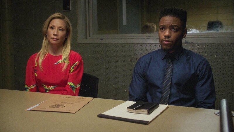 Joan Watson (Lucy Liu, l.); Detective Marcus Bell (Jon Michael Hill, r.) – Bild: 2018 CBS Broadcasting, Inc. All Rights Reserved. Lizenzbild frei