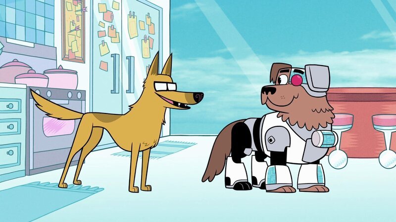 v.li.: Robin, Cyborg – Bild: Warner Bros. Entertainment Inc.