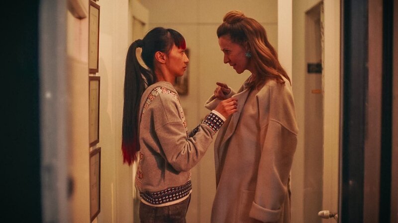 v.li.: Saya (Cat Jiminez), Valeria (Doris Schretzmayer). – Bild: ORF/​Golden Girls Film