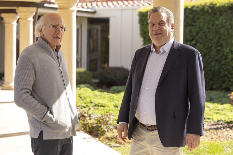 l-r: Larry David, Jeff Greene (Jeff Garlin) – Bild: HBO