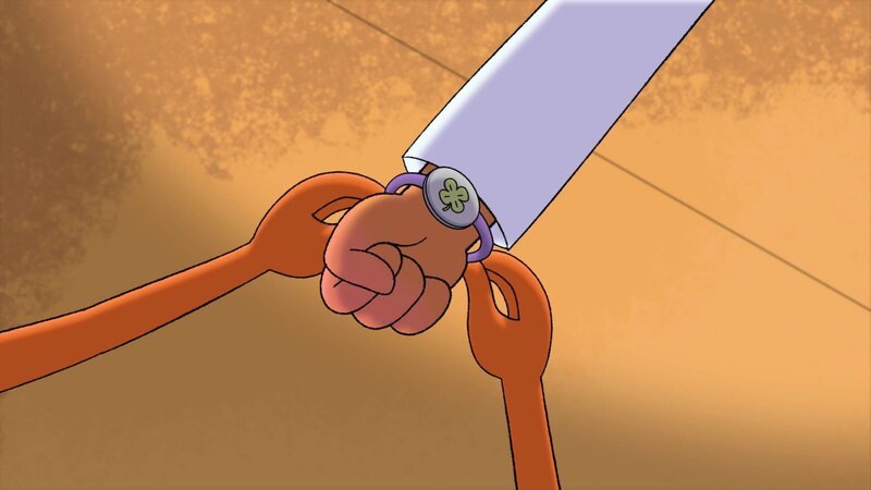 Der Fuchs hat Elias’ Armband wiedergefunden. – Bild: WDR/​Method Animation