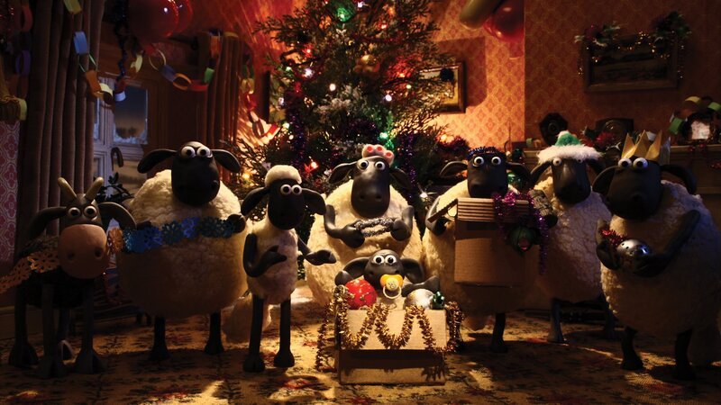 Shaun und die Schafe beschließen, dem Bauern ein besonderes Weihnachtsgeschenk zu machen. – Bild: SRF/​2009 Aardman Animations Limited