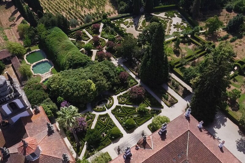 Magische Gärten Casa de Mateus, Portugal. – Bild: SRF/​Bo Travail