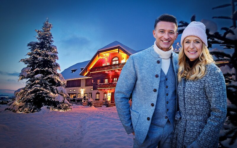 Marco Ventre und Stefanie Hertel. – Bild: ORF/​Peter Krivograd/​Franz Neumayr