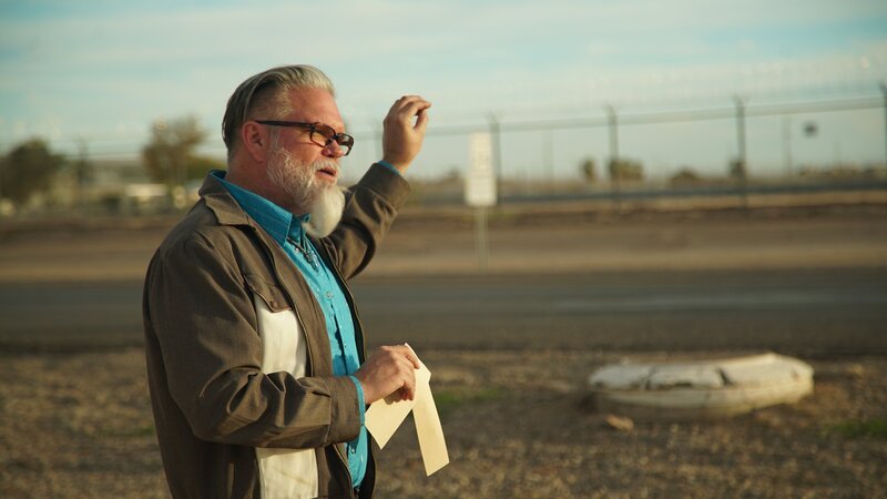 Marshall Shore shares some grim history of the local prison in Florence, AZ as seen on Travel Channel’s The Dead Files. – Bild: Discovery, Inc.