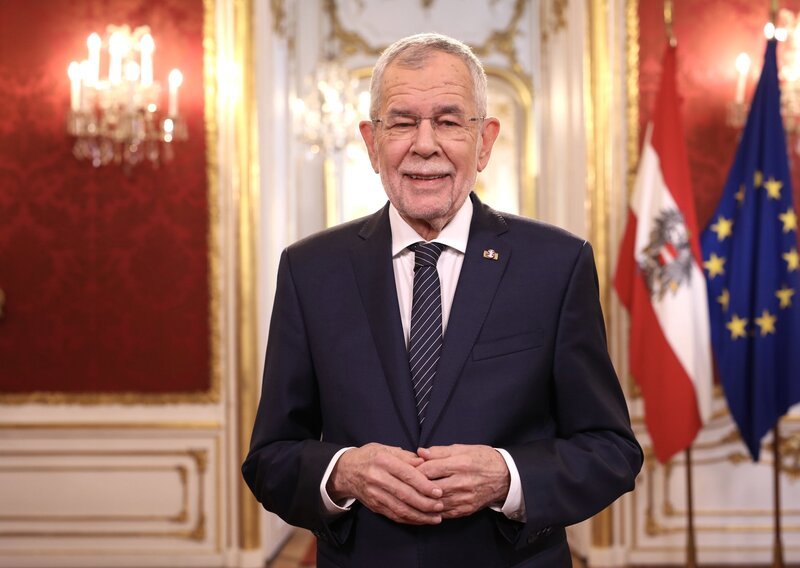 Bundespräsident Alexander van der Bellen. – Bild: ORF