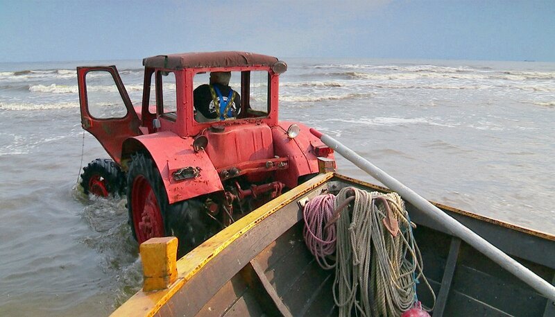 Einer der letzten Strandfischer auf Usedom. – Bild: NDR/​Manfred Schulz TV & Film