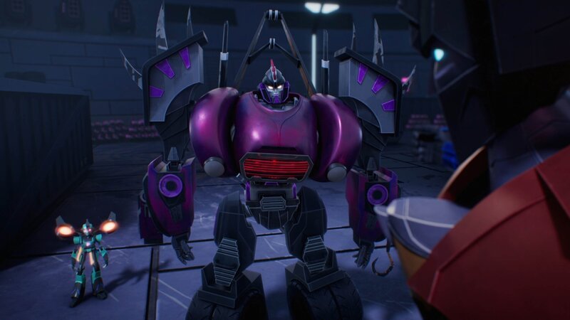 v.li.: Spitfire, Aftermath und Starscream – Bild: Screen Grab/​Nickelodeon/​Paramount /​ Paramount+ /​ TRANSFORMERS©2024 HASBRO. TRANSFORMERS: EARTHSPARK TV series©2024 Hasbro/​Viacom International Inc. All Rights Reserved.