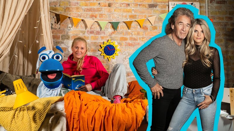 Peter Maffay und Hendrikje Balsmeyer sind zu Gast bei SingAlarm. – Bild: ZDF/​Jennifer Többen/​Tim Bornemann