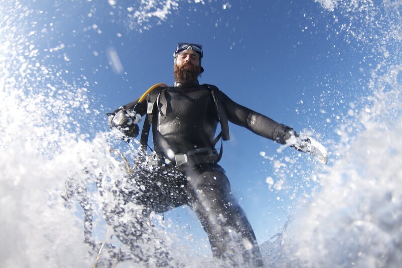 Ian Foster is about to prospect for gold. – Bild: Discovery Communications