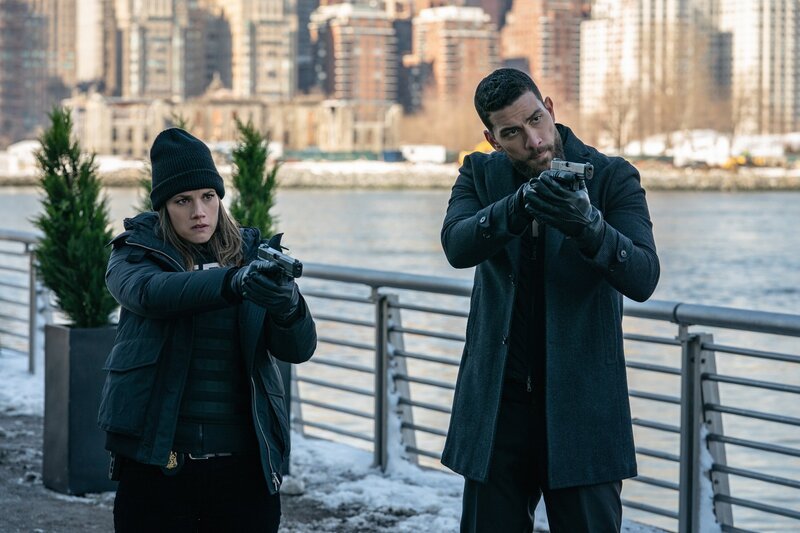 Special Agent Maggie Bell (Missy Peregrym) und Special Agent Omar Adom ‚OA‘ Zidan (Zeeko Zaki) – Bild: Michael Parmelee