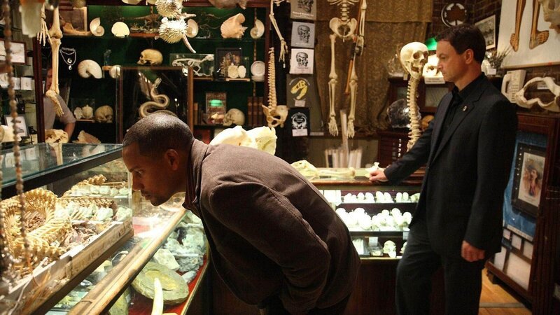 Dr. Sheldon Hawkes (Hill Harper) und Detective Mac Taylor (Gary Sinise) sind sich sicher: Das tote Model hatte einen lukrativen Nebenjob – sie dealte mit Heroin. Hat der Mord etwas mit dem kriminellen Doppelleben zu tun? – Bild: MG RTL D /​ CBS