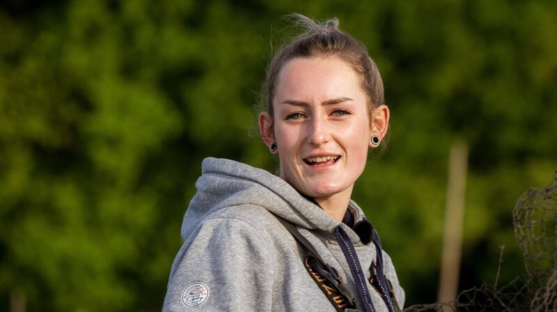 Fischerin Maria Thamm. – Bild: NDR/​RBB/​Thomas Ernst