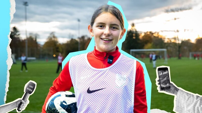 SRF Kids Inside Staffel 2 Folge 4 FFC Südost Zürich – Balanceakt zwischen Schule & Fussball Julia – Bild: SRF