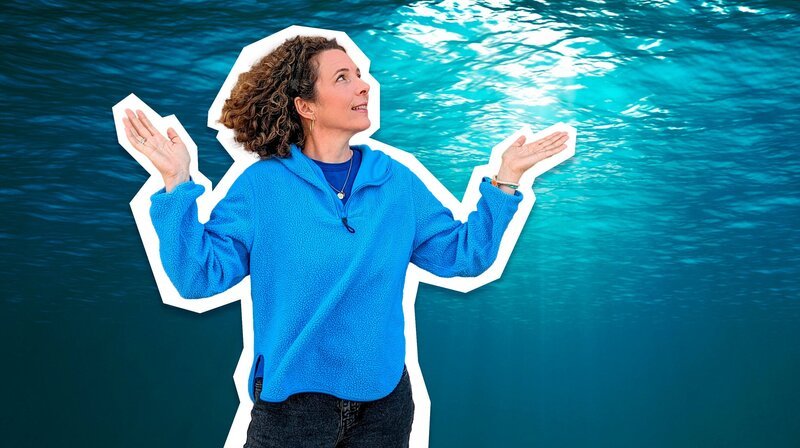 Warum unsere Ozeane echte Klimaretter sein können, erfährt Reporterin Gesa Dankwerth auf einem Forschungsschiff des GEOMAR Helmholtz- Zentrum für Ozeanforschung Kiel. – Bild: WDR/tvision Warum unsere Ozeane echte Klimaretter sein können, erfährt Reporterin Gesa Dankwerth auf einem Forschungsschiff des GEOMAR Helmholtz- Zentrum für Ozeanforschung Kiel. – Bild: WDR/tvision