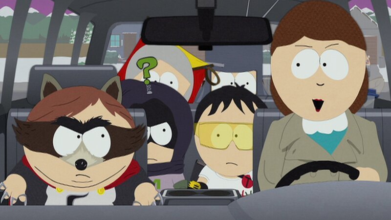 Vorne, l-r: The Coon, Liane – Bild: ViacomCBS