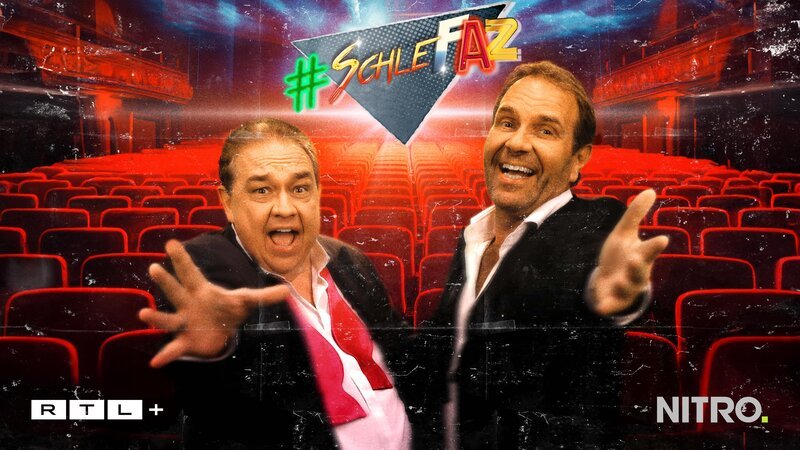 SchleFaZ kommt zu NITRO und RTL+.  Die Kultsendung mit  Oliver Kalkofe (l.) und Peter Rütten wird ab 2024 zu sehen sein und bekommt somit ein neues Zuhause.  +++ – Bild: RTL