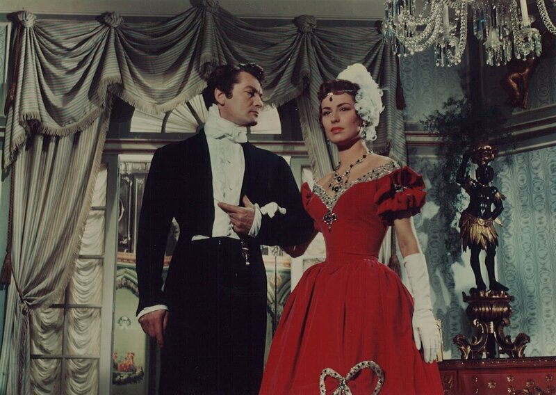 Edmond Dantès /​ Comte de Monte-Cristo (Jean Marais, l), Mercédès Herrera (Lia Amanda, r) – Bild: Roger Corbeau/​ProductionsRoitfeld