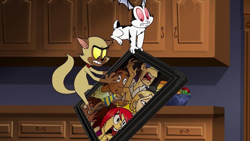 Chester (l.), Bunnicula (oben) – Bild: Warner Bros.