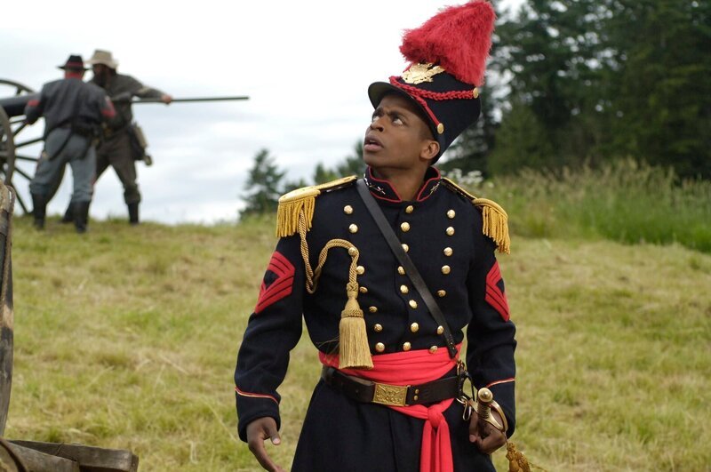 PSYCH – Szene mit Dule Hill als Burton ‚Gus‘ Guster (Episode ‚Weekend Warriors‘). – Bild: USA Network /​ UNIVERSAL CHANNEL /​ Alan Zenuk