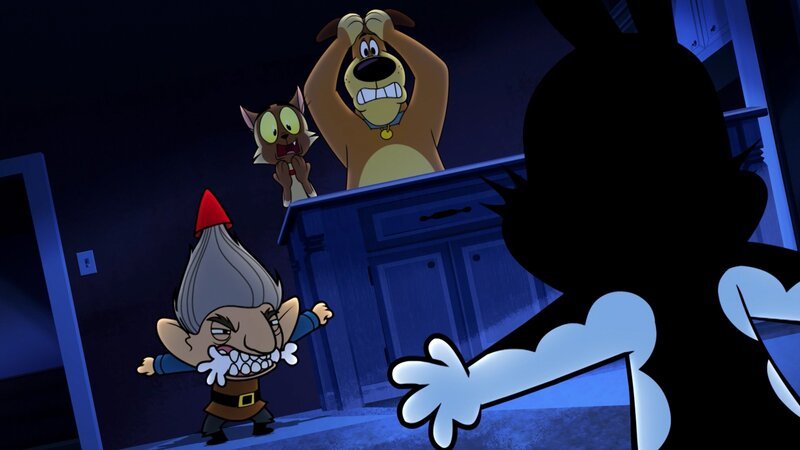 v.li.: Tiny Troll, Chester, Harold, Bunnicula – Bild: Warner Bros.