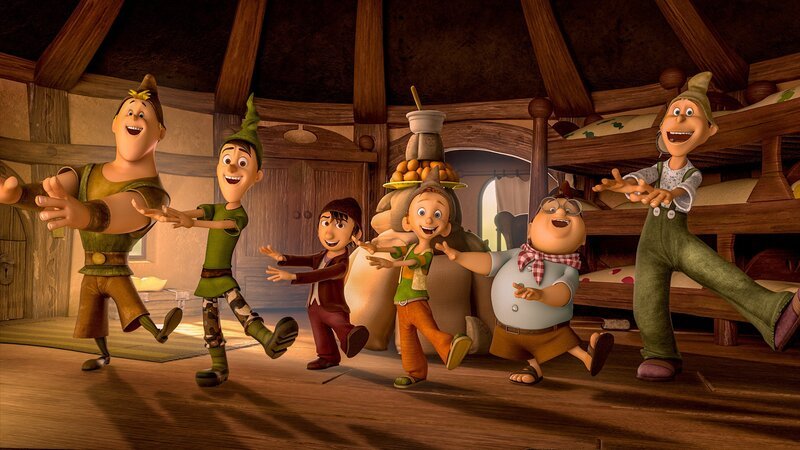 „Der 7bte Zwerg“, Auf Schloss Fantabularasa freut man sich auf den 18. Geburtstag von Prinzessin Rose. Der Fluch der Eisfee Dellamorta wird dann endlich Geschichte sein. Noch besteht die Gefahr, dass Rose sich an einem spitzen Gegenstand verletzt und das Königreich daraufhin in hundertjährigen Tiefschlaf versinkt. Ihren heimlichen Geliebten Jack schickt sie daher zu den sieben Zwergen. Zur Not könne er sie ja gleich wieder wachküssen. Der tollpatschige Zwerg Bubi verbockt jedoch alles und so wird Jack von einem Drachen entführt. Jetzt müssen die sieben Zwerge Roses Traumprinzen so rasch wie möglich wiederfinden.  SENDUNG: ORF eins – MO – 26.10.2020⁠–⁠09:15 UHR. – Veroeffentlichung fuer Pressezwecke honorarfrei ausschliesslich im Zusammenhang mit oben genannter Sendung oder Veranstaltung des ORF bei Urhebernennung. – Bild: ORF/​Telepool