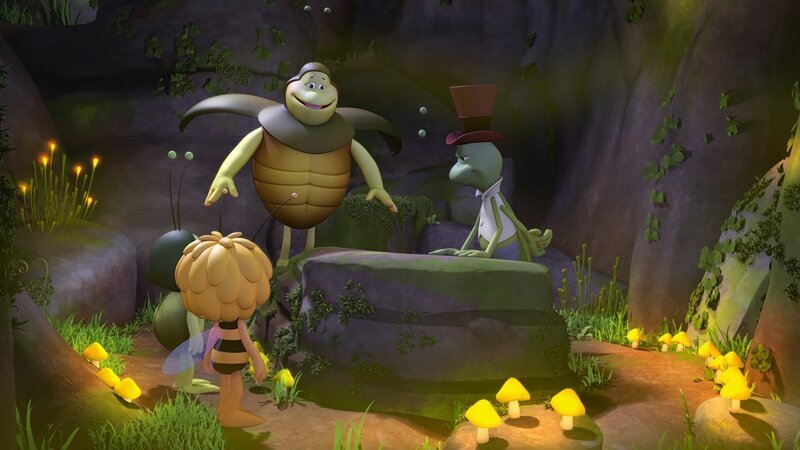 Flip macht mit Kurt eine Fantasiereise, um ihn zu heilen. – Bild: ZDF/​Studio 100 Animation