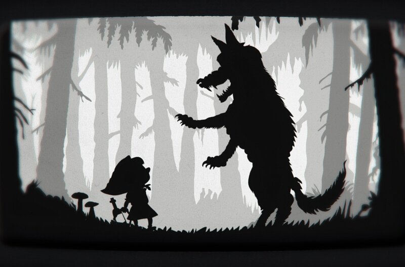 Gruselige Geschichten faszinieren schon kleine Kinder. Oft handeln die erfolgreichsten Märchen von Hexen, bösen Zauberern oder menschenfressenden Tieren. – Bild: BR/​ARTE