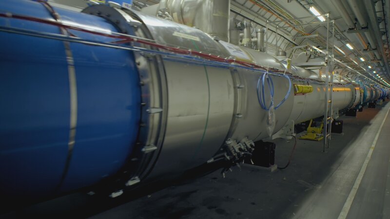Großer Hadronenbeschleuniger – Bild: ZDF /​ CERN /​ THE HISTORY CHANNEL