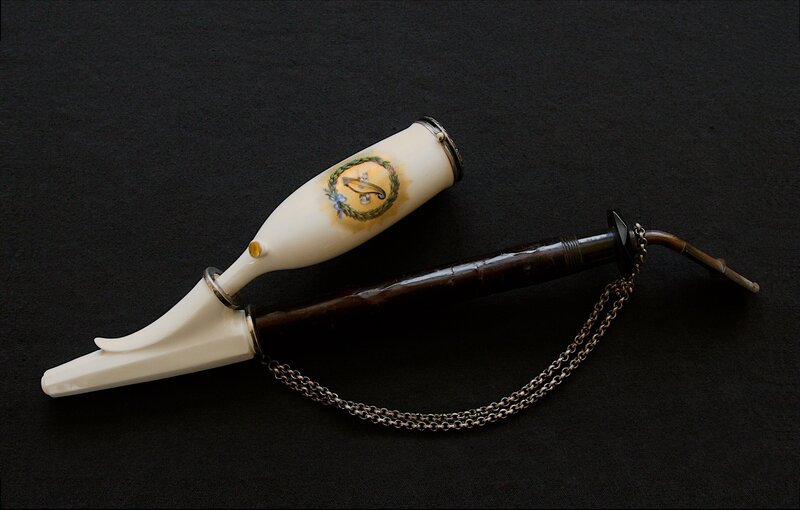 Pfeife Herzog Maximilians in Bayern, Kaiserin-Elisabeth-Museum, Possenhofen. – Bild: BR/​Bernhard Graf