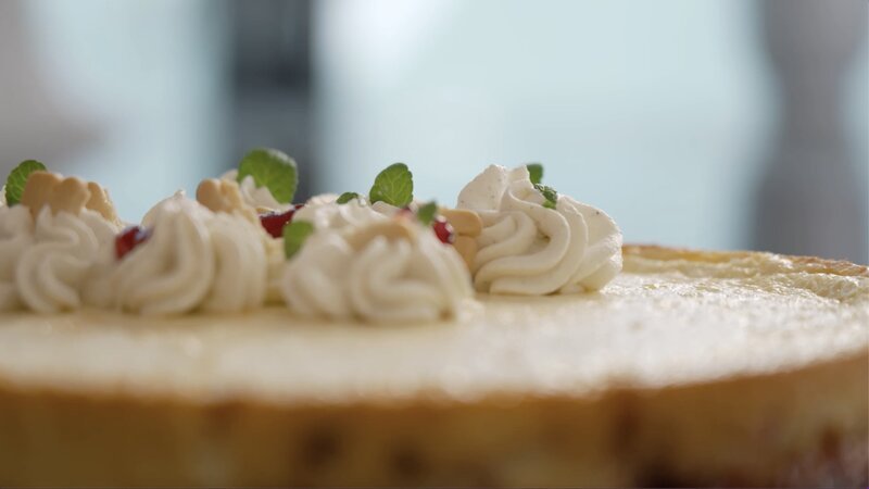 cremigem Käsekuchen – Bild: tv.gusto cremigem Käsekuchen – Bild: tv.gusto