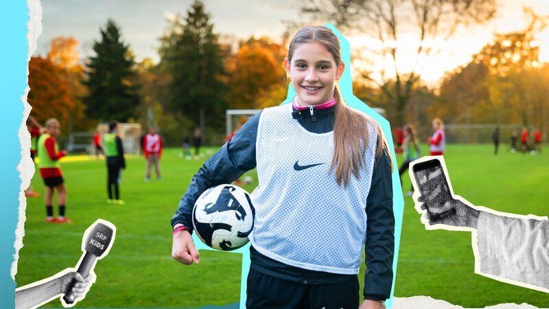 SRF Kids Inside  Staffel 2 Folge 2 FFC Südost Zürich – Leistungsdruck und wohnen im Schlossi Anna – Bild: SRF