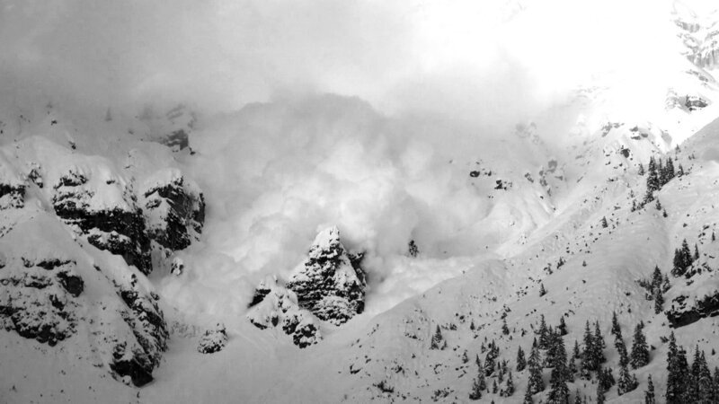 Lawine. – Bild: ZDF und ORF/​ORF Tirol