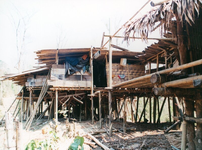 Das Bambuscamp im Wald ist Ausgangspunkt für die Arbeit mit den Elefanten. – Bild: Bayerischer Rundfunk