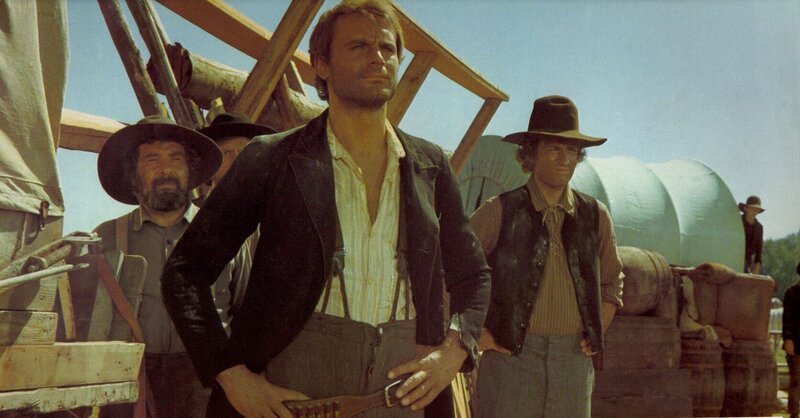 In the middle: Der müde Joe (Terence Hill). – Bild: TV24 In the middle: Der müde Joe (Terence Hill). – Bild: TV24
