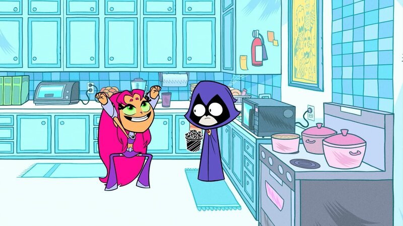 v.li.: Starfire, Raven – Bild: Cartoon Network