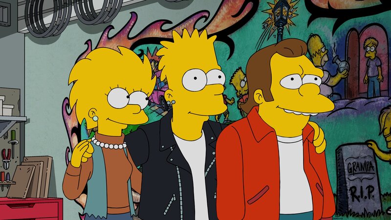 L-R: Wie geht das Leben von Lisa,Bart und Nelson weiter? – Bild: Fox