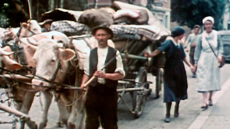 Evakuierung aus der Roten Zone, Sommer 1939 – Deutschland – Bild: MDR/​DOKfilm, Otto Reinacher; Saeculum Archiv