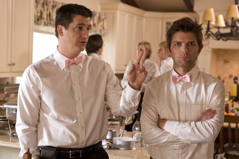 Ron Donald (Ken Marino, l.); Henry Pollard (Adam Scott, r.) – Bild: Starz Entertainment, LLC