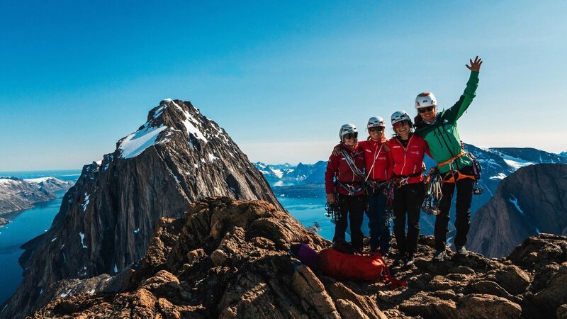 SRF DOK Das Expeditionsteam Grönland – Im Eisbärengebiet Folge 3 Eisberg 2025 – Bild: SRF/​Ramona Waldner
