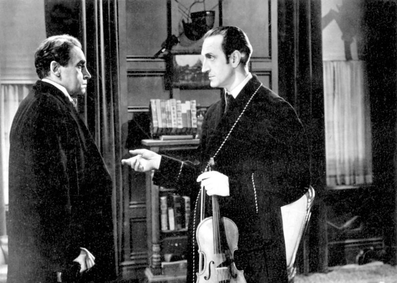 Basil Rathbone as Sherlock Holmes(r.) – Bild: PLURIMEDIA (Universal Pictures /​ Ronald Grant Archive)